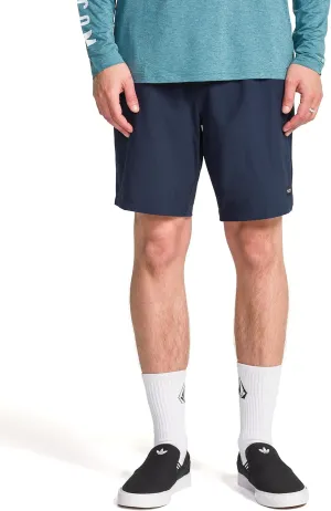 Volcom Men's Stones 18" Elastic Waist Hybrid Short