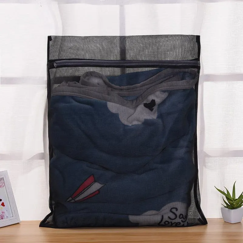 Washing Bags 4PCS Polyester Black/White