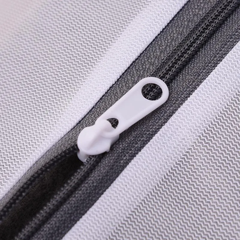 Washing Bags 4PCS Polyester Black/White