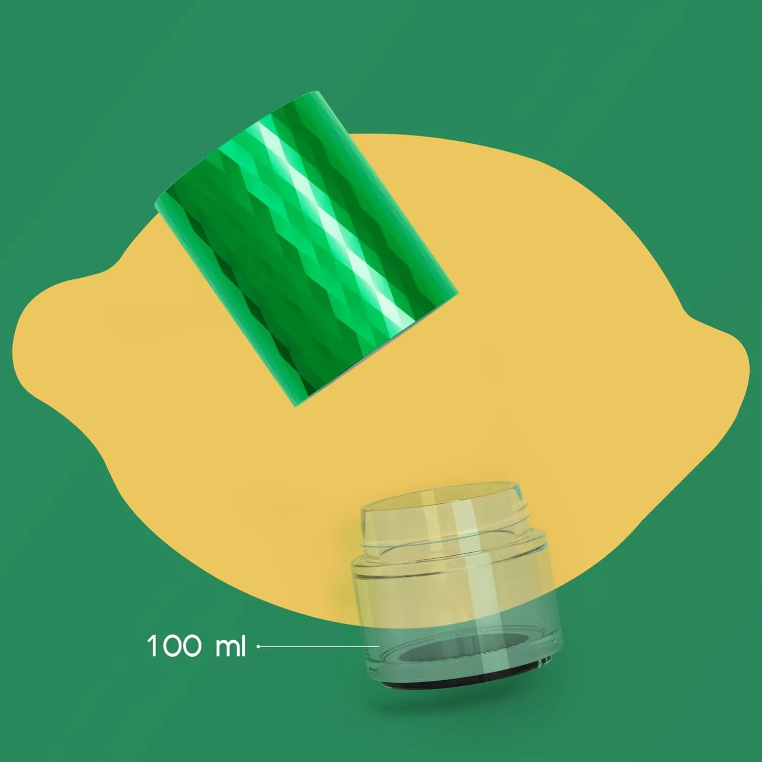 Waterless Diffuser Essential Oil 100mL Capacity Scent Air Machine for Home Aromatherapy Nebulizer Premium Metal Battery Operated 3 Mist Settings Timers Color Light AN3 Lime