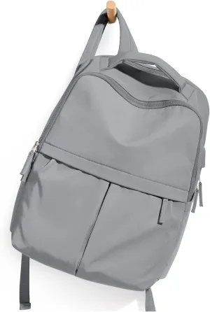 wepadre Laptop Backpack For Women Travel Backpack Carry On Flight Approved Personal Item Travel Bag Gym Backpack For Women Aesthetic College Backpack With Laptop Compartment Grey