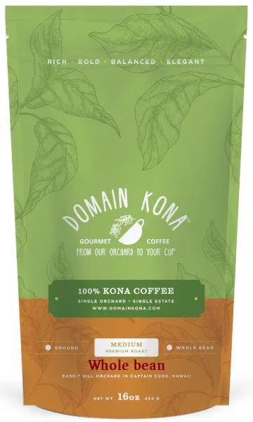 Whole Bean - Medium Roast - 5 lbs.