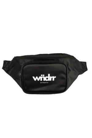 WNDRR OFFCUT BUM BAG - BLACK