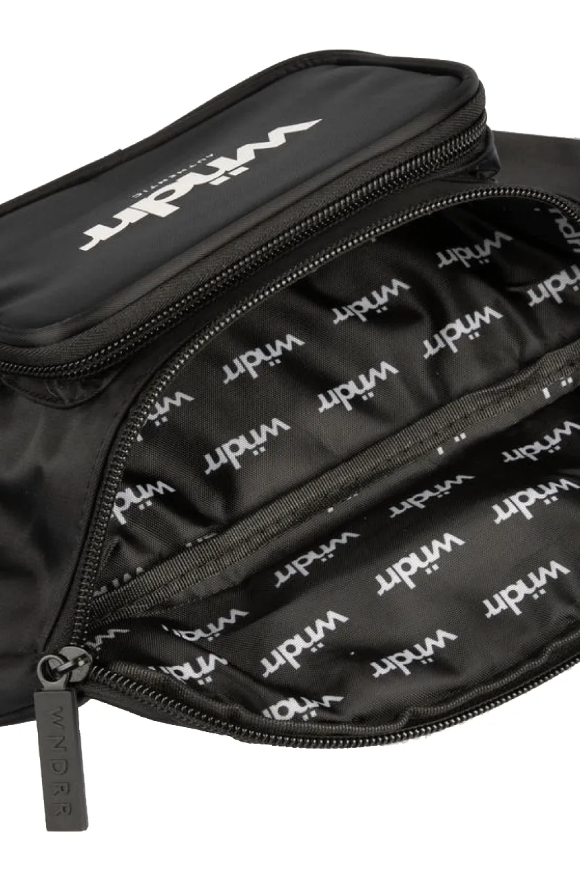 WNDRR OFFCUT BUM BAG - BLACK