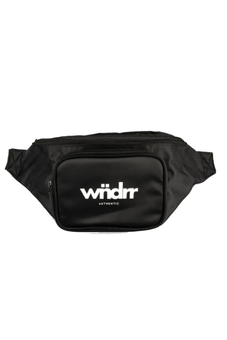 WNDRR OFFCUT BUM BAG - BLACK