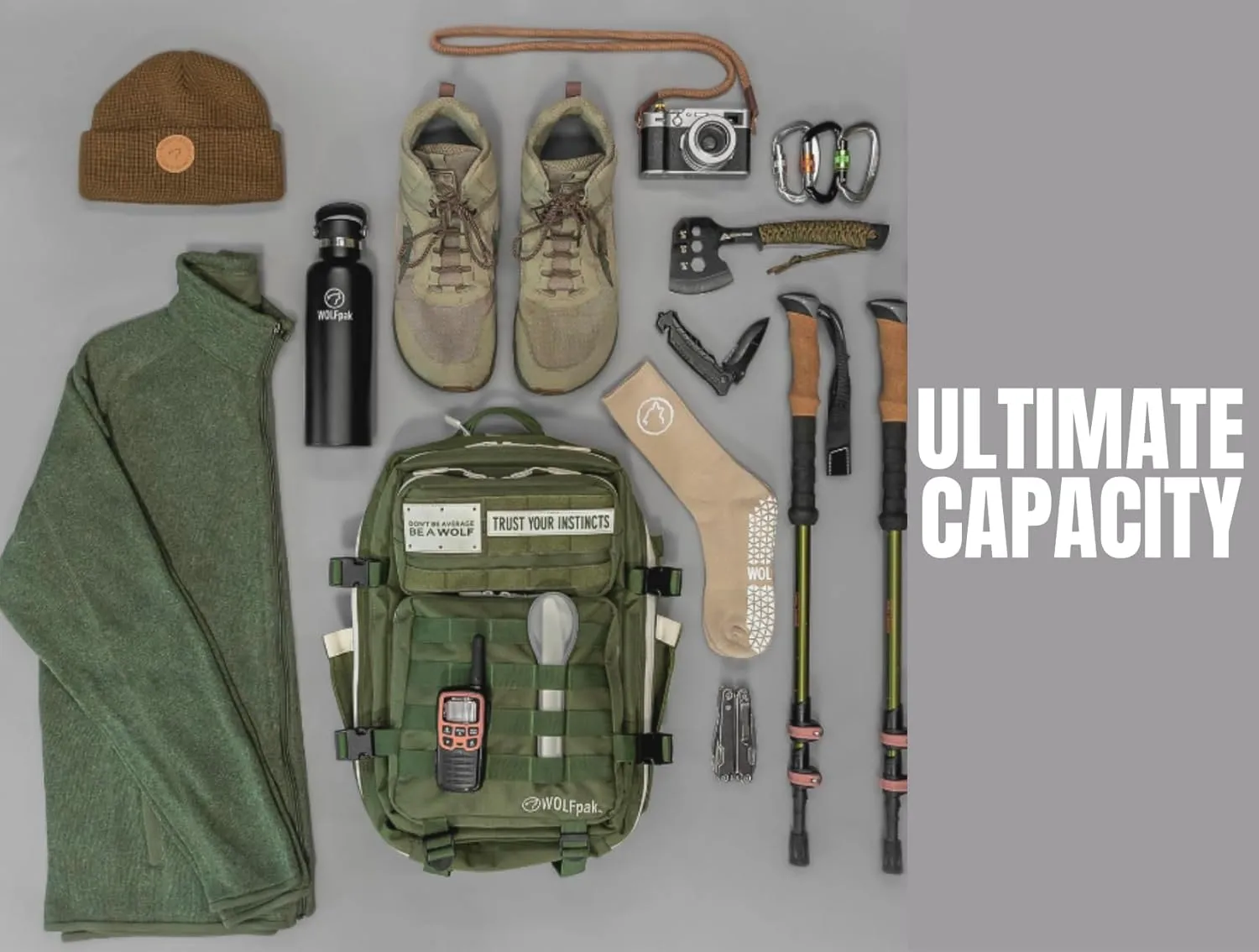 WOLFpak 35L Backpack (Alpha Black)