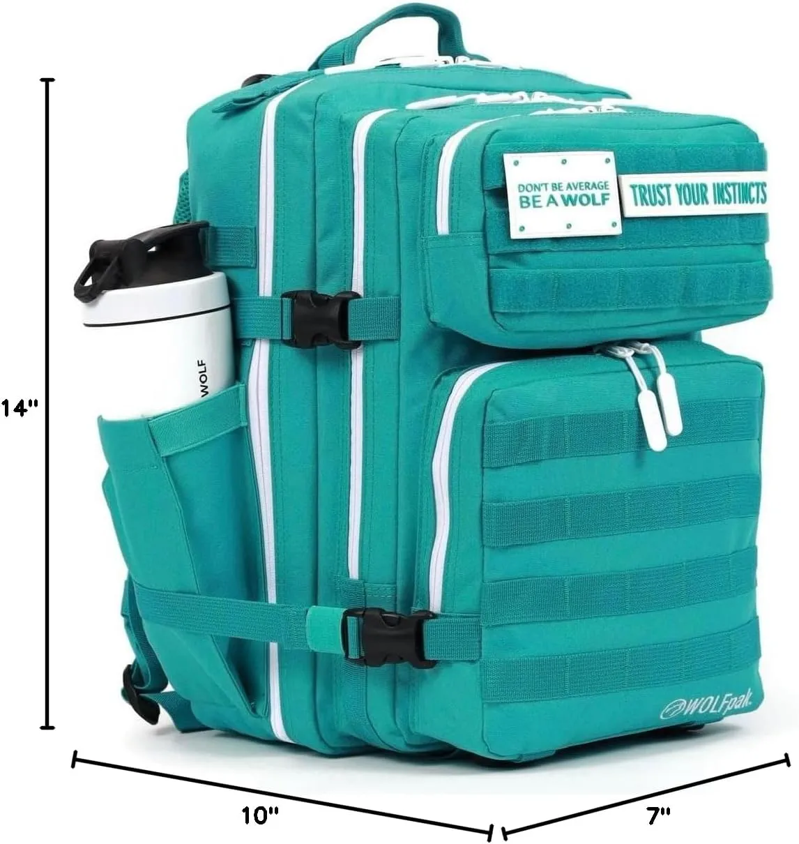 WOLFpak 35L Backpack (Aqua Goddess)