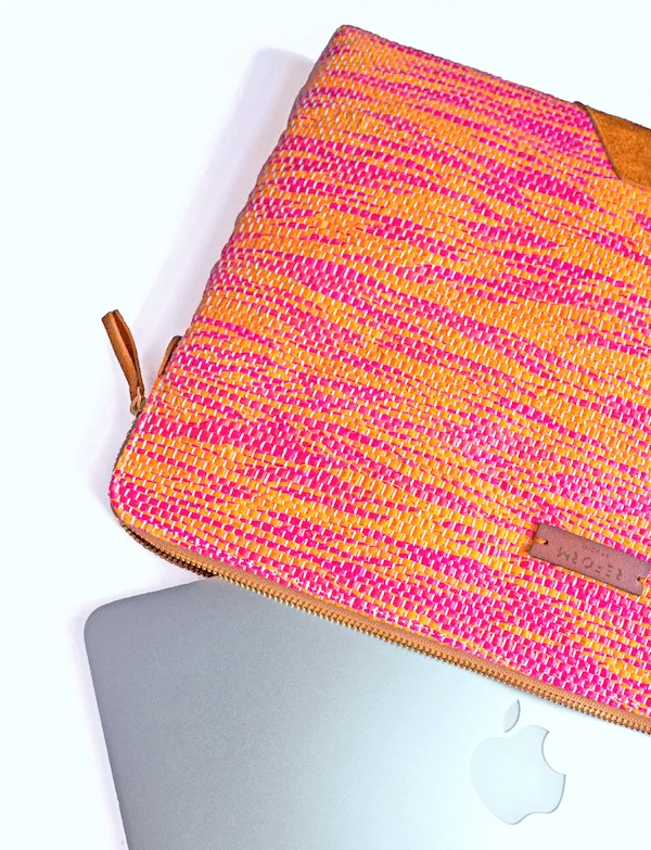 Zebra Pink X Orange 13"