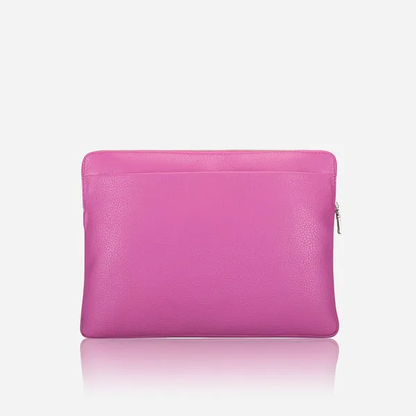 ZIP AROUND LAPTOP FOLDER, ORCHID