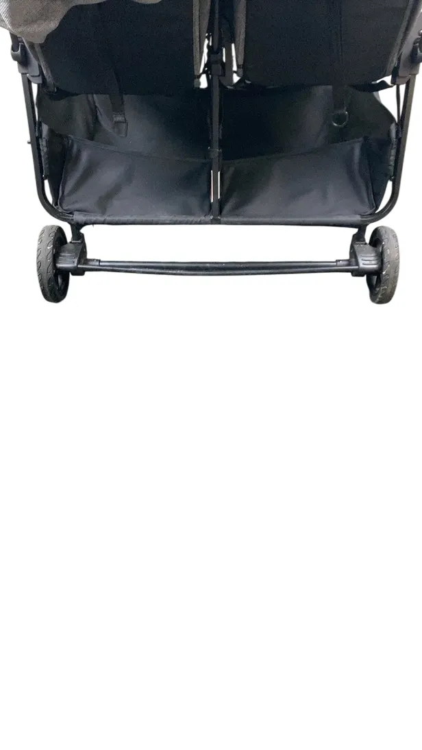 Zoe Twin V1 Double Stroller, Luxe Grey